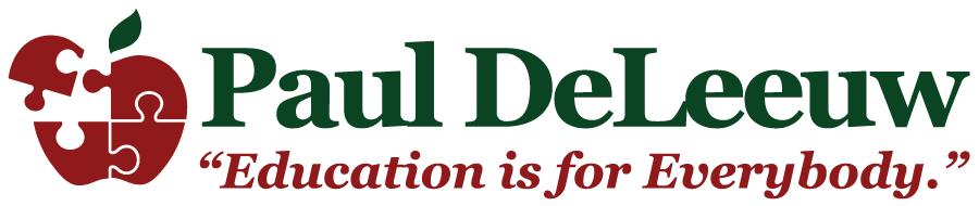 Paul DeLeeuw for Allendale School Board — Education is for Everybody